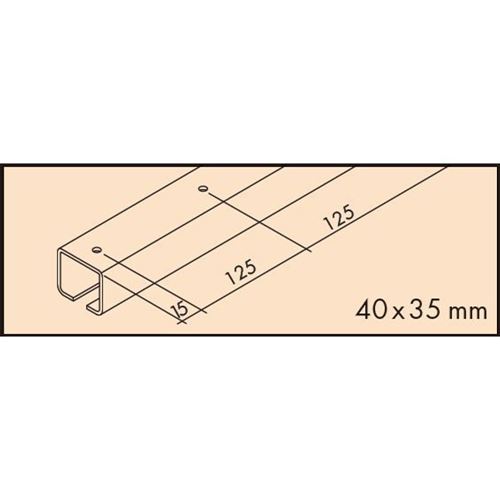 Immagine di Binari Eku 058.3002 acciaio