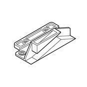 Immagine di 295.5300 SPERRK V50 R901 - METABOX slitta chiusura/antiribaltamento plastica cremeweiss 