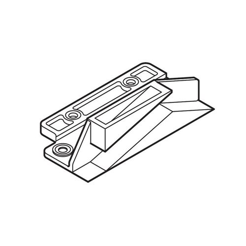 Immagine di 295.5300 SPERRK V50 R901 - METABOX slitta chiusura/antiribaltamento plastica cremeweiss 