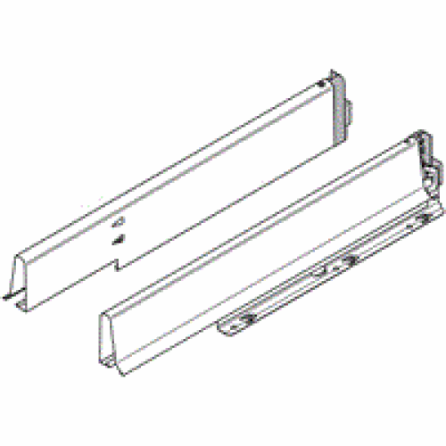 Immagine di 378M4504SG Z R+L V1 SW/G - spondina sifone TANDEMBOX Antaro Antaro altezza N (68 mm) lunghezza nominale 550 mm destro+sinistro bianco seta 