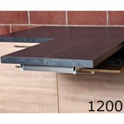 Immagine di meccanismi tavoli estraibili flip top l 1200 set 1 tavolo c/tappi                                                                                           