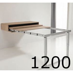 Immagine di meccanismi tavoli estraibili mens.party l1200 set 1 tavolo c/tappi                                                                                           
