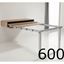 Immagine di meccanismi tavoli estraibili mens.party l 600 set 1 tavolo c/tappi                                                                                           