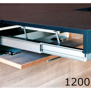 Immagine di meccanismi tavoli estraibili opla top l1200 set 1 piano c/tappi                                                                                           