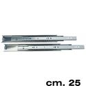 Immagine di guide kugel 4800 sfera cm. 25 zinc. telescopiche  45 kg.                                                                                           