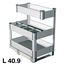 Immagine di cestelli 404 portabottiglie 40.9 p 48 arg. h 54.0 alluminio soft                                                                                           