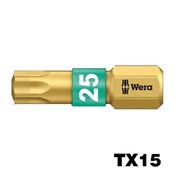 Immagine di bits torsion croce torx tx 15 mm. 25 dia stampati diamantati                                                                                           