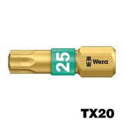 Immagine di bits torsion croce torx tx 20 mm. 25 dia stampati diamantati                                                                                           