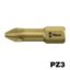 Immagine di bits torsion croce pozi th nr. 3 x 25 oro stampati                                                                                           