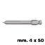 Immagine di inserti a4 5/16" taglio mm.  4 x 50                                                                                            
