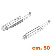 Immagine di 766H5000T MOVENTO MP ZN - MOVENTO con TIP-ON estrazione totale per cassetto in legno 70 kg lunghezza nominale 500 mm zincate 