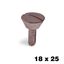 Immagine di viti emme c/taglio 18 x 25 bronz. - confezione da  250 pezzi