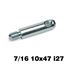 Immagine di tiranti emme  7/16 foro 1/4 10 x 47 zinc. interasse mm. 27                                                                                           