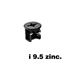 Immagine di eccentrici rasfix  c/bordo d 15 i  9.5 zinc h 15                                                                                           