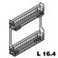Immagine di cestelli 104i jolly 16.4 p 51 cromo h 54.0 c/guide blum                                                                                           