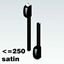 Immagine di antipanico modulo aste vertic. h <= 250 satin kit verticale 103+149                                                                                           