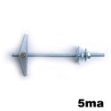 Immagine di ancorine c/filetto apt  5ma x 100 foro mm. 14 - a scatto                                                                                           