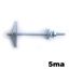 Immagine di ancorine c/filetto apt  5ma x 100 foro mm. 14 - a scatto                                                                                           