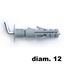Immagine di tasselli g-fix ny mm 12 tn 281a prolungato c/gancio corto                                                                                           