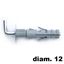 Immagine di tasselli g-fix ny mm 12 tn 282a prolungato c/gancio medio                                                                                           