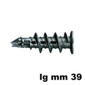 Immagine di tasselli g-fix tcz metallo mm. 39 autoforanti x cartongesso - confezione da  100 pezzi