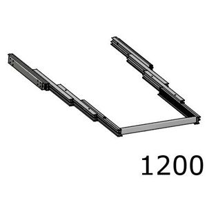Immagine di meccanismi tavoli estraibili brunch l1200 set 1 tavolo c/tappi                                                                                           