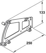 Immagine di portascarpe ribaltabili 1 posto bianco set 1 ribalta                                                                                           