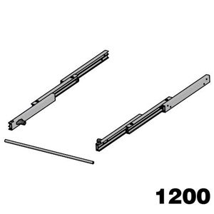 Immagine di meccanismi tavoli estraibili siesta l 1200 set 1 tavolo c/tappi                                                                                           