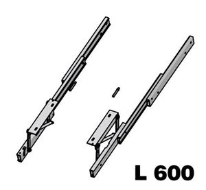 Immagine di meccanismi tavoli estraibili opla l 600 set 1 piano con tappi                                                                                           