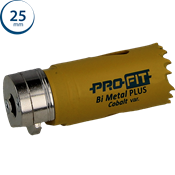 Immagine di sega a tazza Profit Click&Drill Bimetal Plus passo variabile diametro mm 25 per metallo 
