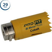 Immagine di sega a tazza Profit Click&Drill Bimetal Plus passo variabile diametro mm 29 per metallo 