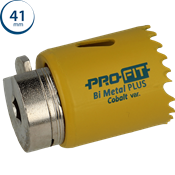 Immagine di sega a tazza Profit Click&Drill Bimetal Plus passo variabile diametro mm 41 per metallo 