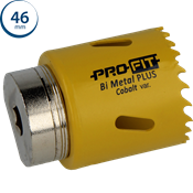 Immagine di sega a tazza Profit Click&Drill Bimetal Plus passo variabile diametro mm 46 per metallo 