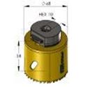 Immagine di sega a tazza Profit Click&Drill Bimetal Plus passo variabile diametro mm 48 per metallo 