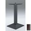 Immagine di basi tavoli 304 ghisa quadre 400x400/ 73 nero h 73                                                                                           