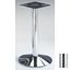 Immagine di basi tavoli 403 acciaio tonde d450/ 73 cromo l h 73                                                                                           