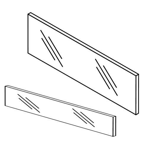 Immagine di Elemento inseribile in vetro legrabox  C