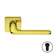 Immagine di maniglie roboquattro s ros.yal oro lucido cromall                                                                                           