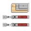 Immagine di snodi wind soft extra strong set 1 anta s/cover                                                                                           