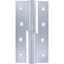 Immagine di cerniere mill libro piane ot 120x75 sx cromo ottone c/cuscinetto push dx                                                                                           