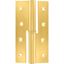 Immagine di cerniere mill libro piane ot 120x75 sx oro l. ottone c/cuscinetto push dx                                                                                           