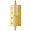 Immagine di cerniere stile libro piane 120x65 sx oro l. ottone c/cuscinetto push dx                                                                                           
