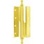 Immagine di cerniere stile libro zancate 120x60 sx oro l. ottone c/cuscinetto push dx                                                                                           