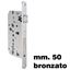 Immagine di serrature sicurezza bt 22 mm. 50 bronzo v. s/cilindro s/gacce                                                                                           