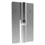 Immagine di cerniere star libro piane 120x75 sx cromo regolab. s/terminali push dx                                                                                           