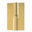 Immagine di cerniere star libro piane 120x75 sx oro l. regolab. s/terminali push dx                                                                                           