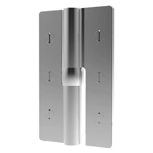 Immagine di cerniere star libro piane 120x75 dx cromo regolab. s/terminali push sx                                                                                           