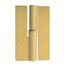 Immagine di cerniere star libro piane 120x75 dx oro l. regolab. s/terminali push sx                                                                                           