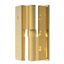 Immagine di cerniere star libro zancate 120x61 sx oro l. regolab. s/terminali push dx                                                                                           