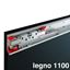 Immagine di kit Magic 2 con binario invisibile per porta scorrevole in legno larghezza fino a 110 cm 
